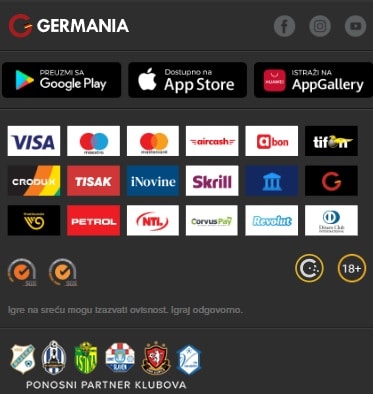 Germanija Instalacija za iOS